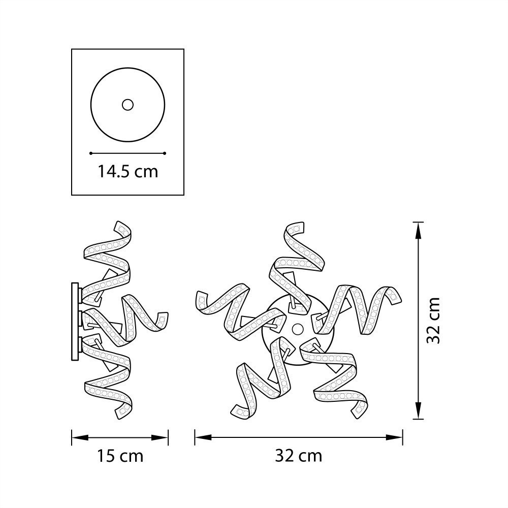 Lightstar (9360/5W) Бра SPIDER 5х40W G9 ХРОМ (в комплекте) Lightstar (9360/5W) Бра SPIDER 5х40W G9 ХРОМ (в комплекте)