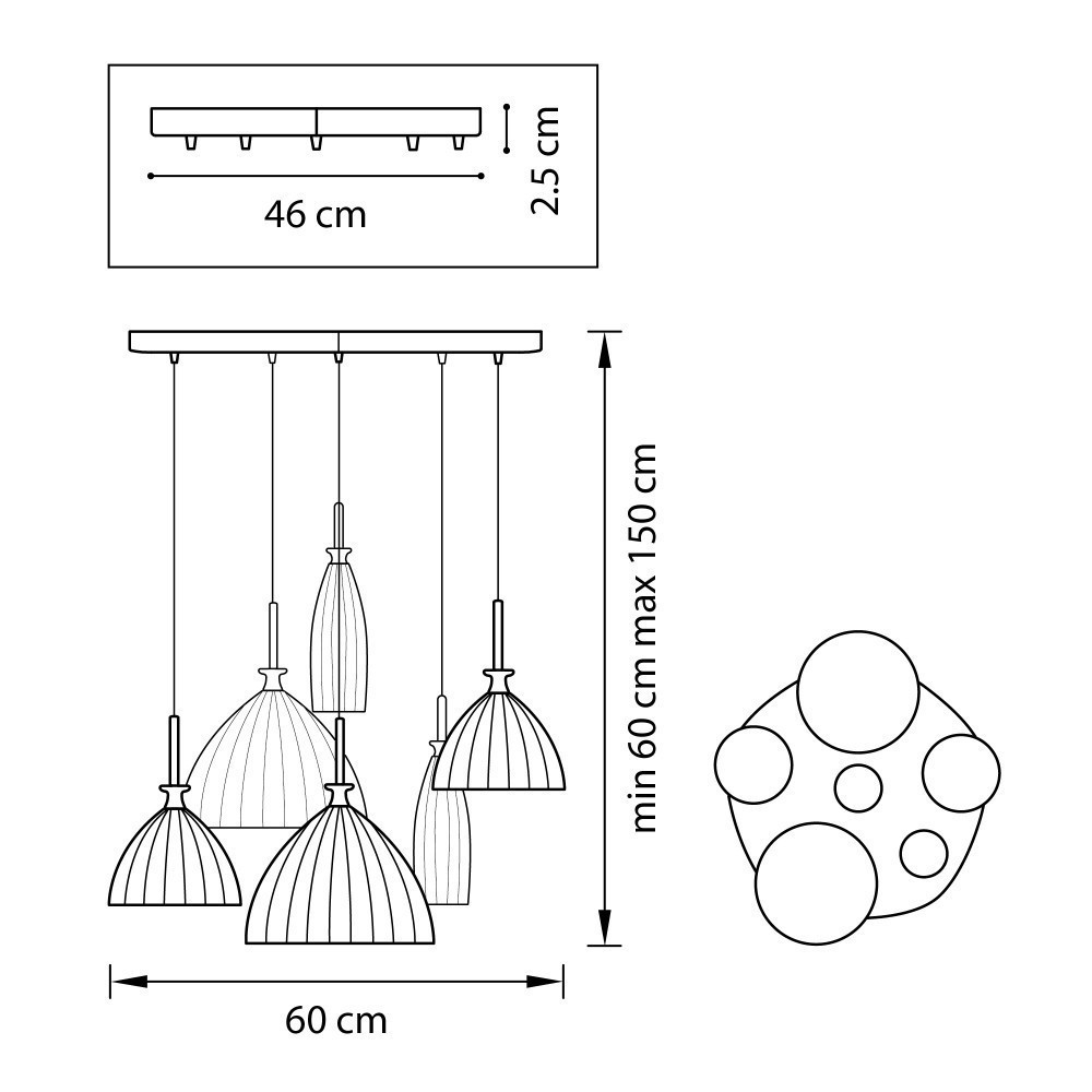 Lightstar (MD5011А-6W) Подвес AGOLA 6х40W E14 ХРОМ/БЕЛЫЙ (в комплекте) Lightstar (MD5011А-6W) Подвес AGOLA 6х40W E14 ХРОМ/БЕЛЫЙ (в комплекте)